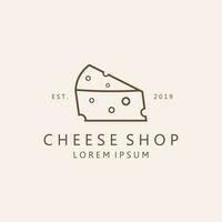 Cheese Logo Template with Vector Concept