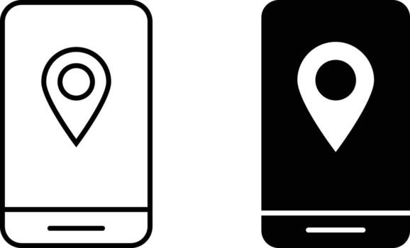 Map icon sheet, simple trendy flat style line and solid Isolated vector illustration on white background. For apps, logo, websites, symbol , UI, UX, graphic and web design. EPS 10.