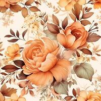 Watercolor Floral Flower Design, Wedding Decoration, photo