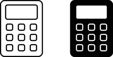 calculadora icono hoja, sencillo de moda plano estilo línea y sólido aislado vector ilustración en blanco antecedentes. para aplicaciones, logo, sitios web, símbolo , ui, ux, gráfico y web diseño. eps 10