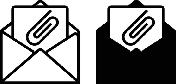 adjunto archivo icono hoja, sencillo de moda plano estilo línea y sólido aislado vector ilustración en blanco antecedentes. para aplicaciones, logo, sitios web, símbolo , ui, ux, gráfico y web diseño. eps 10