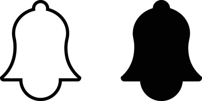 Notification icon sheet, simple trendy flat style line and solid Isolated vector illustration on white background. For apps, logo, websites, symbol , UI, UX, graphic and web design. EPS 10.