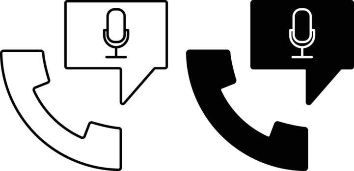 mensaje de voz icono hoja, sencillo de moda plano estilo línea y sólido aislado vector ilustración en blanco antecedentes. para aplicaciones, logo, sitios web, símbolo , ui, ux, gráfico y web diseño. eps 10