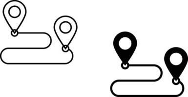 Map icon sheet, simple trendy flat style line and solid Isolated vector illustration on white background. For apps, logo, websites, symbol , UI, UX, graphic and web design. EPS 10.