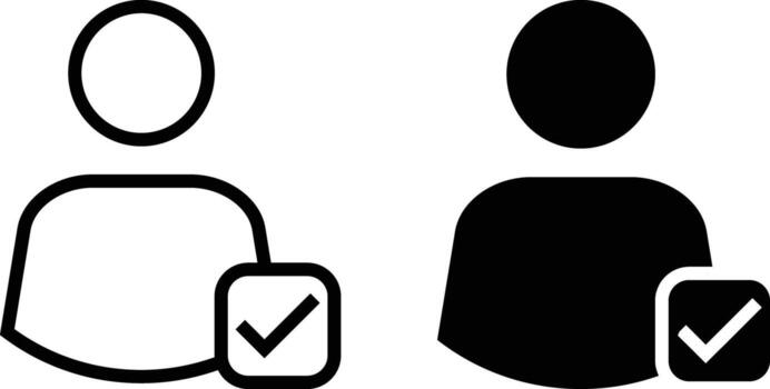 Online status icon sheet, simple trendy flat style line and solid Isolated vector illustration on white background. For apps, logo, websites, symbol , UI, UX, graphic and web design. EPS 10.