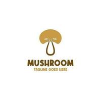 Mushroom Logo Design Concept Vector Illustration Symbol Icon