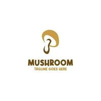 Mushroom Logo Design Concept Vector Illustration Symbol Icon