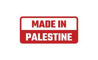 Made In Palestine Rubber Stamp vector