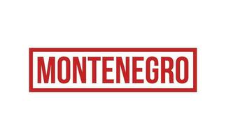 Montenegro Rubber Stamp Seal Vector