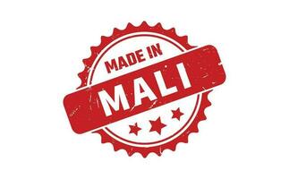 Made In Mali Rubber Stamp vector