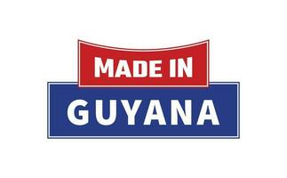 Made In Guyana Seal Vector