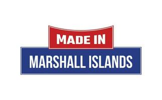 Made In Marshall Islands Seal Vector