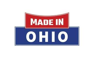 Made In Ohio Seal Vector
