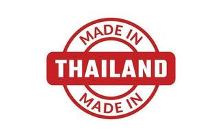 Made In Thailand Rubber Stamp vector