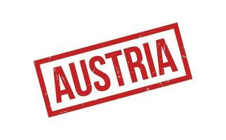 Austria caucho sello sello vector