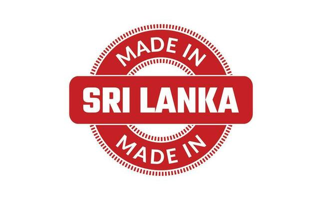 Made In Sri Lanka Rubber Stamp