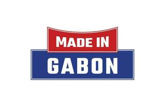 Made In Gabon Seal Vector