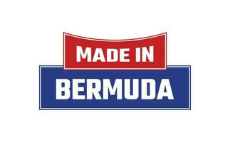 Made In Bermuda Seal Vector