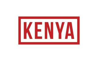 Kenya Rubber Stamp Seal Vector