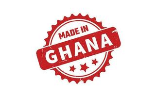 Made In Ghana Rubber Stamp vector