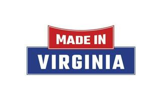 Made In Virginia Seal Vector