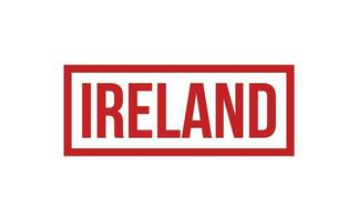 Irlanda caucho sello sello vector