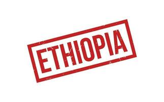 Ethiopia Rubber Stamp Seal Vector