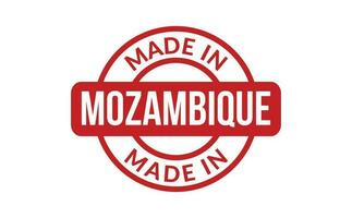 Made In Mozambique Rubber Stamp vector