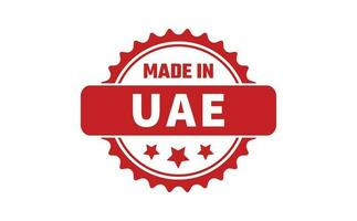 Made In UAE Rubber Stamp vector