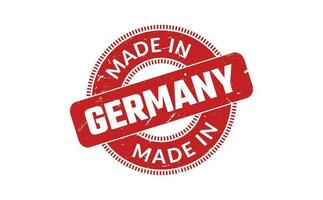 Made In Germany Rubber Stamp vector