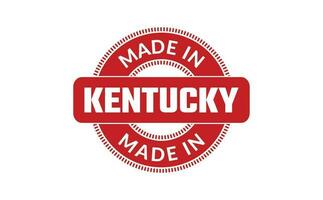 Made In Kentucky Rubber Stamp vector