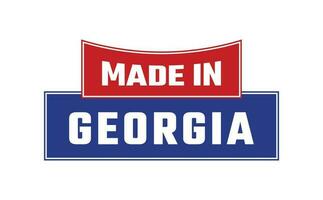 Made In Georgia Seal Vector