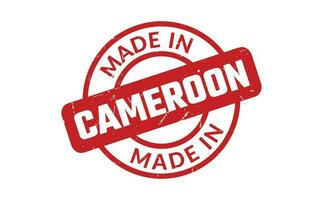 Made In Cameroon Rubber Stamp vector