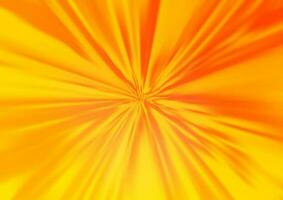 Light Yellow, Orange vector glossy abstract template.