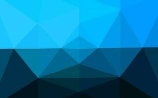 Light BLUE vector polygon abstract backdrop.