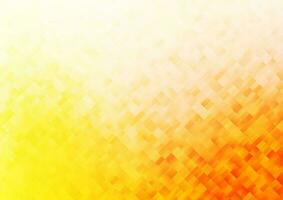 cubierta de vector amarillo claro, naranja en estilo poligonal.