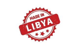 Made In Libya Rubber Stamp vector