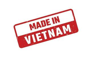 Made In Vietnam Rubber Stamp vector