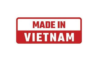 Made In Vietnam Rubber Stamp vector