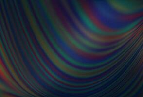Dark BLUE vector template with abstract lines.