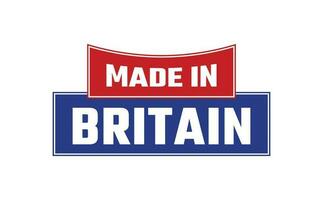 Made In Britain Seal Vector