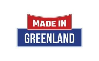 Made In Greenland Seal Vector