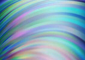 Light BLUE vector background with abstract lines.