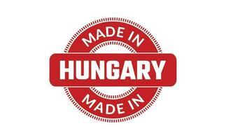 Made In Hungary Rubber Stamp vector