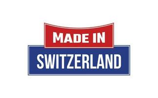 Made In Switzerland Seal Vector