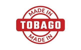 Made In Tobago Rubber Stamp vector