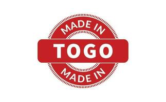 Made In Togo Rubber Stamp vector