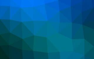 Light BLUE vector polygonal template.