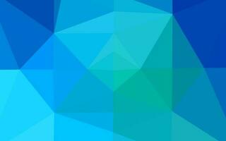 patrón de triángulo borroso vector azul claro.