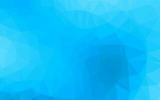 Light BLUE vector polygon abstract background.